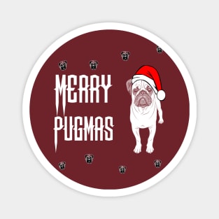 MERRY PUGMAS Magnet